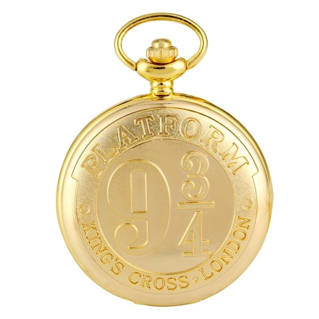 Classic Fashion Vintage Harry Potter Quartz Pocket Watch