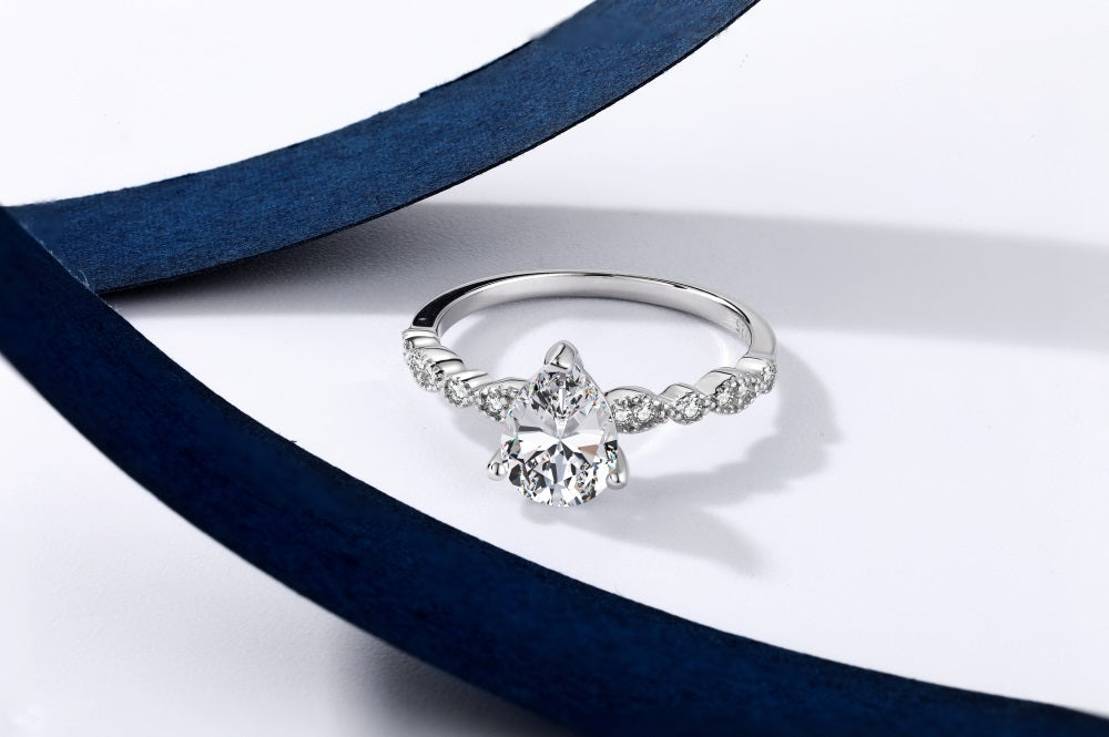 Cath Ring- 925 Sterling Silver Cubic Zirconia