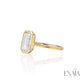 Lisa -Emerald Cut Moissanite 5ct