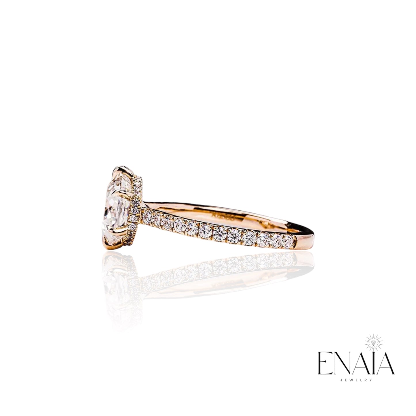 Greta - Hexagonal cut Moissanite 2.5 Ct