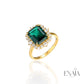 Mary - Emerald Cut Moissanite 5ct