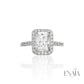 Elise -  Modern Radiant Cut Moissanite 2ct