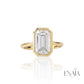 Lisa -Emerald Cut Moissanite 5ct