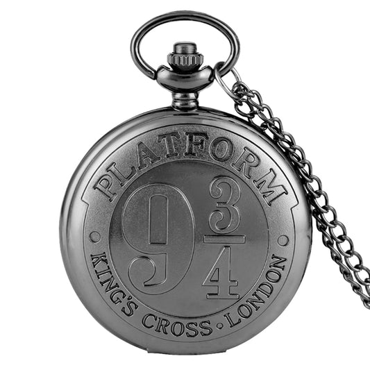 Classic Fashion Vintage Harry Potter Quartz Pocket Watch