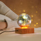 USB 3D Firework Crystals Ball Night Light