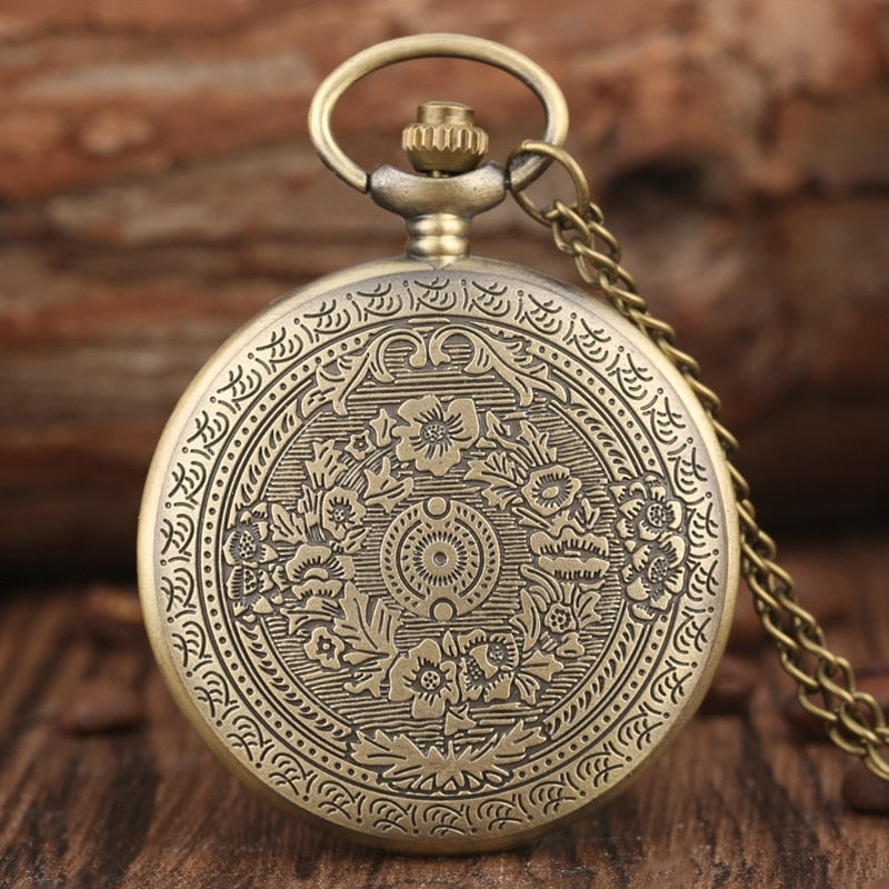 Classic Fashion Vintage Harry Potter Quartz Pocket Watch