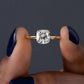Leonora - Square Cushion Cut Moissanite 1 Carat