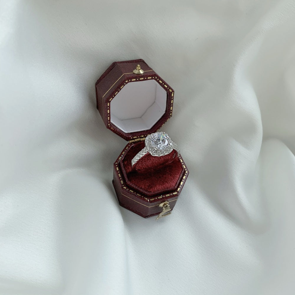 Scarlett Ring-  925 Sterling Silver Cubic Zirconia