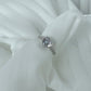 Silver Heart Ring -  925 Sterling Silver Cubic Zirconia
