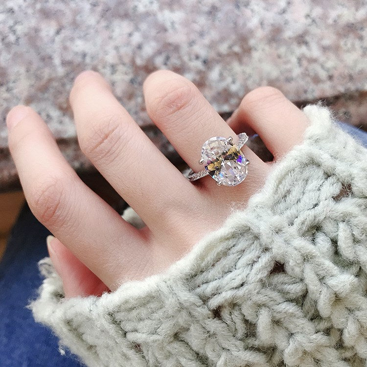 Olivia Ring-  925 Sterling Silver Cubic Zirconia