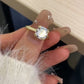 Shauna - Old Mine Cushion Cut Moissanite 3ct