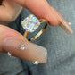 Shauna - Old Mine Cushion Cut Moissanite 3ct